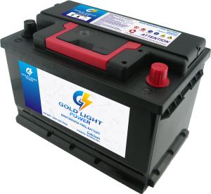 แบตเตอรี่รถยนต์มาตรฐานยุโรป 12v68ah ขนาด DIN ผู้ผลิตในจีน