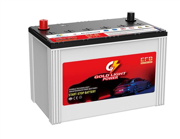 115D31L T110L แบตเตอรี่รถยนต์ Start Stop EFB/AGM 12v 85ah Baterias แบตเตอรี่แบบ Deep Cycle ชาร์จไฟได้สำหรับรถยนต์